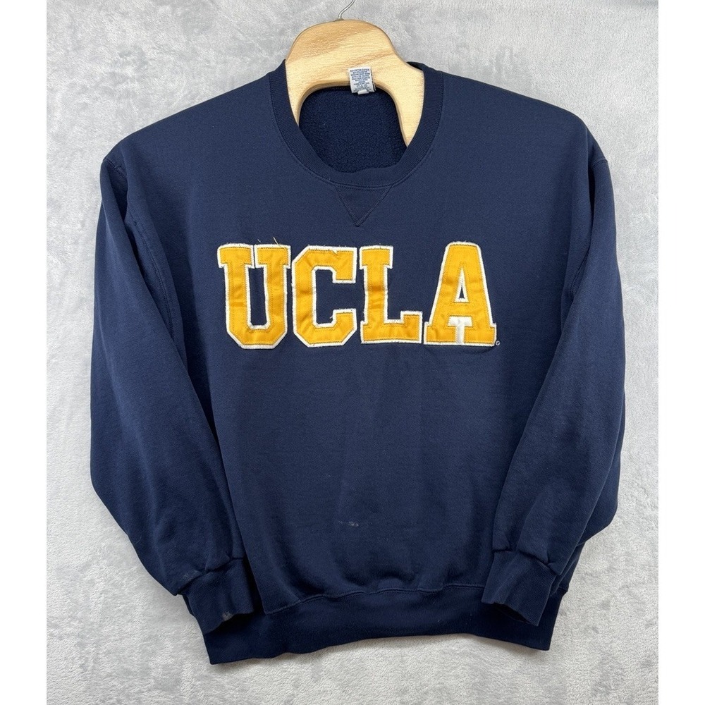 Russell Athletic UCLA Bruins Crewneck Sweatshirt Vintage Distressed Mens‎ 2XL